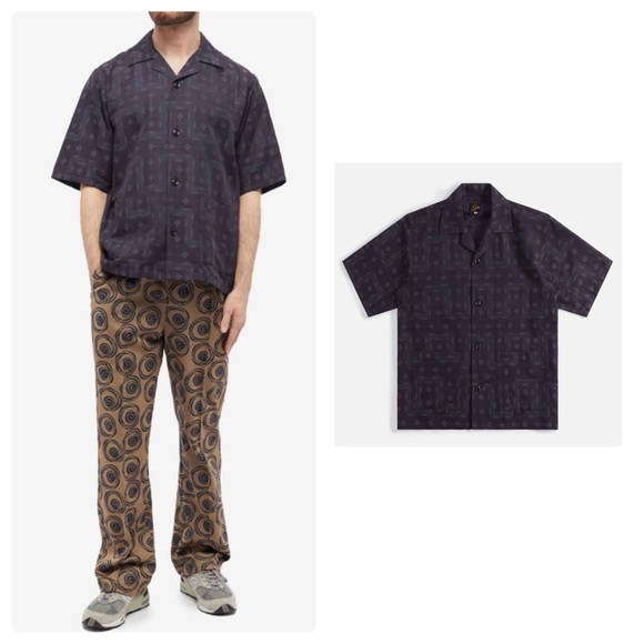 Needles | Ethnic Jacquard Cabana Vacation Shirt | S - Picture 1 of 15